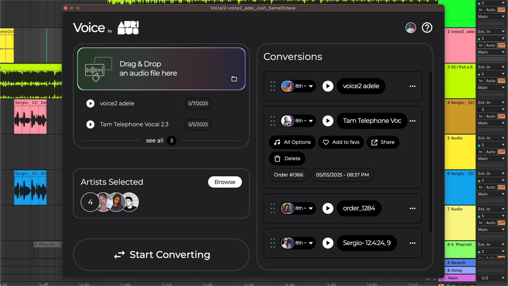 Auribus plugin interface