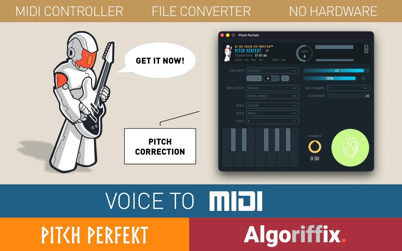 Pitch Perfekt plugin interface