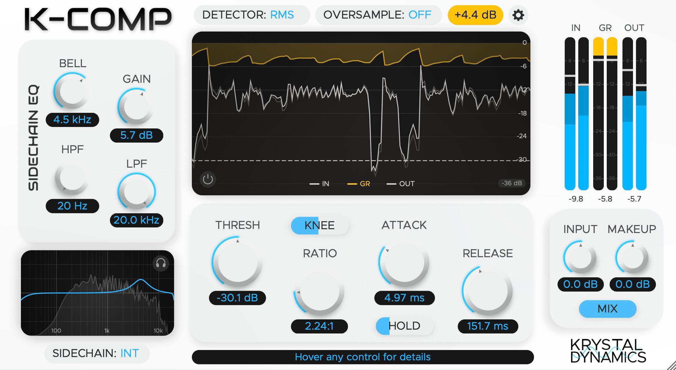 KrystalComp plugin interface