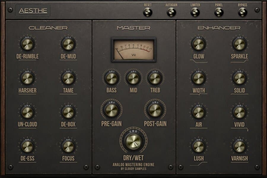 Aesthe plugin interface