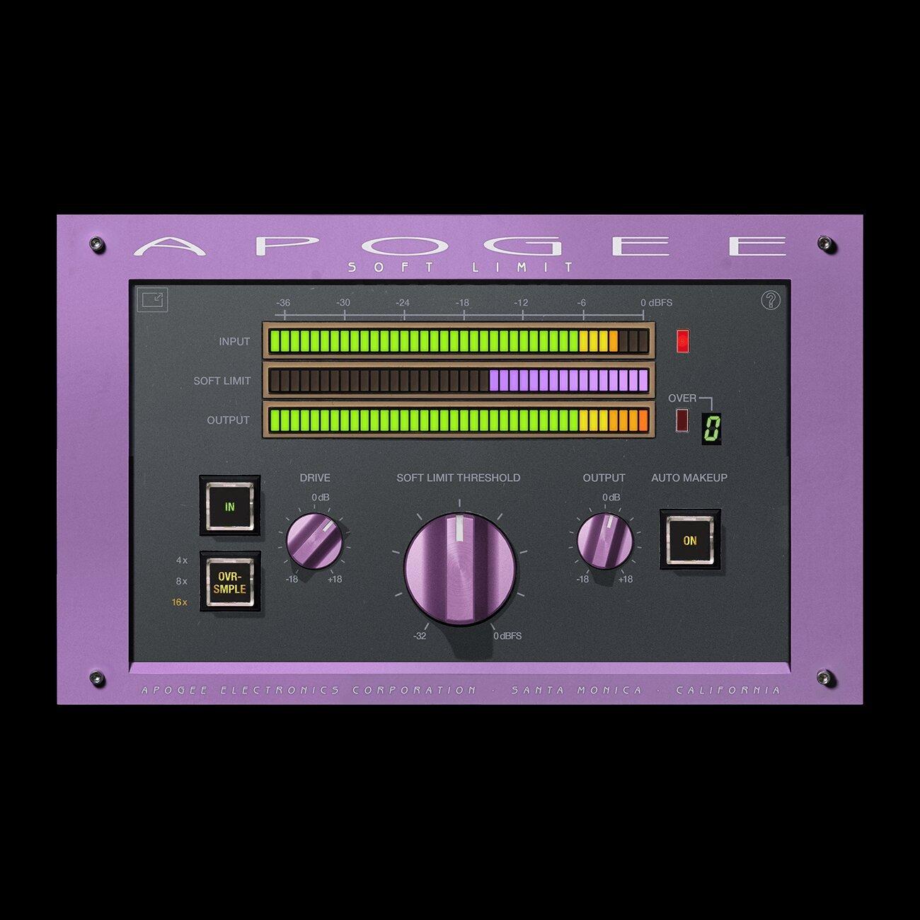 Soft Limit analog-style limiter interface