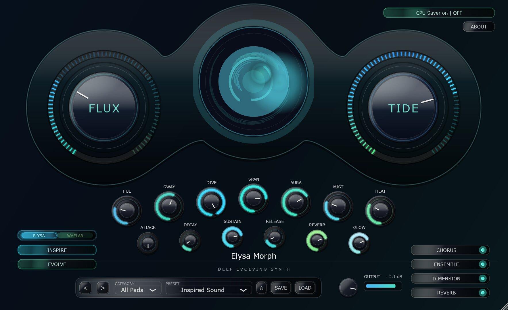 Elysa Morph plugin interface