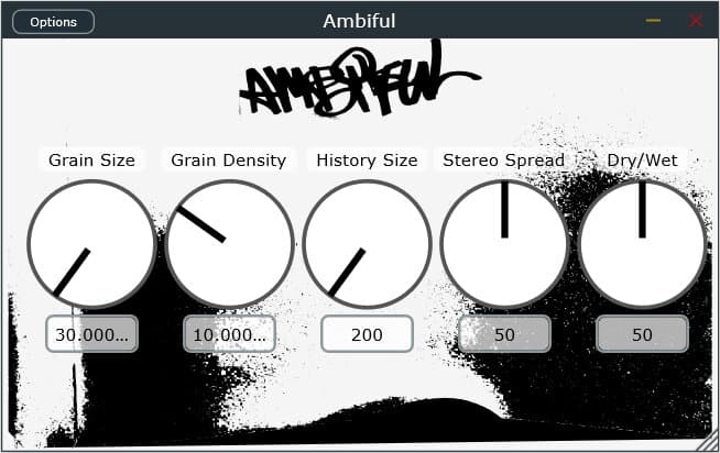 Ambiful granular effect plugin